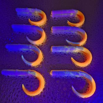 Preview: Wurmulus Slim 45mm - Essentials Gum - UV Aktiv White Orange